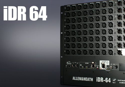 Noleggio Mixer Digitale della serie iLive della Allen Heath IDR64.