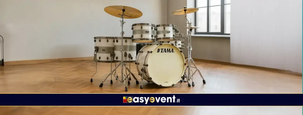 Noleggio batteria Tama Starclassic Maple easyevent per concerti e studio